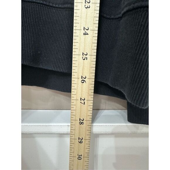 Scotch & Soda Black Graphic Red Flower Embroidered Hoodie Sweatshirt Men's Large - Picture 11 of 14